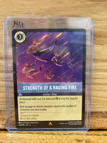 Strength of a Raging Fire