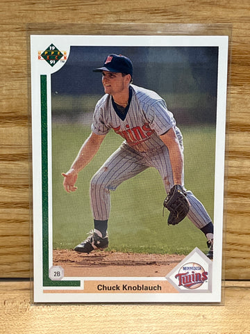 Chuck Knoblauch(1991) Upper Deck #40