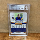 Marshall Faulk(1999) Topps Gold Label #86 Beckett 9.0
