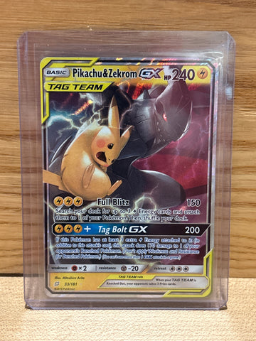 Pikachu & Zekrom GX