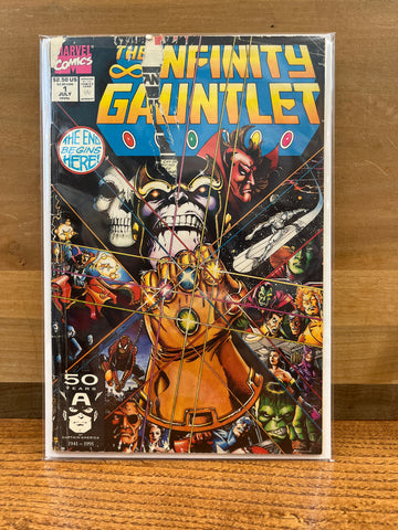 Infinity Gauntlet #1(Note Condition)