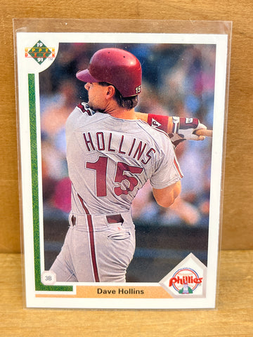 Dave Hollins(1991)Upper Deck #518