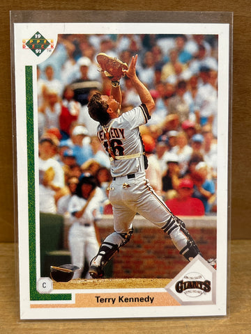 Terry Kennedy(1991)Upper Deck #404