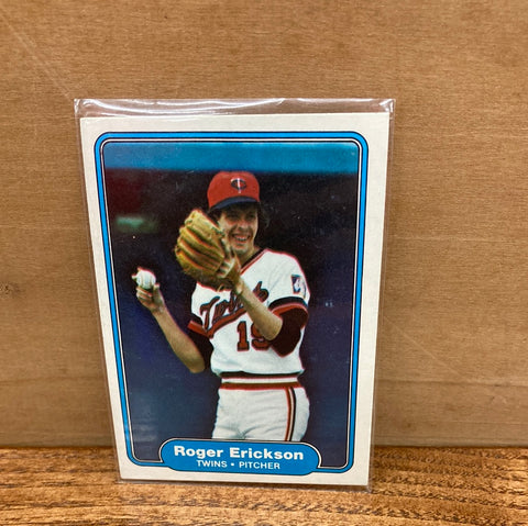 Roger Erickson(1982) Fleer #553