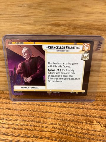 Chancellor Palpatine: Playing Both Sides(Hyperspace)