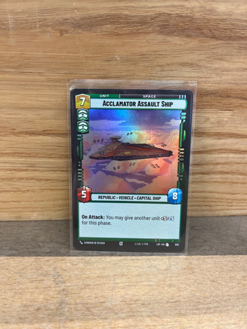 Acclamator Assault Ship(Foil)