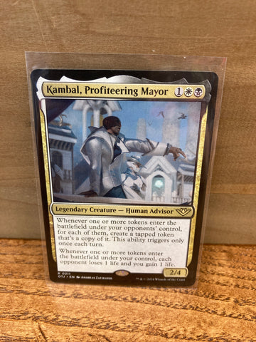 Kambal, Profiteering Mayor