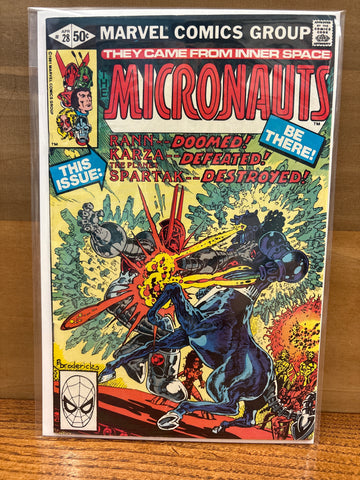 Micronauts #28