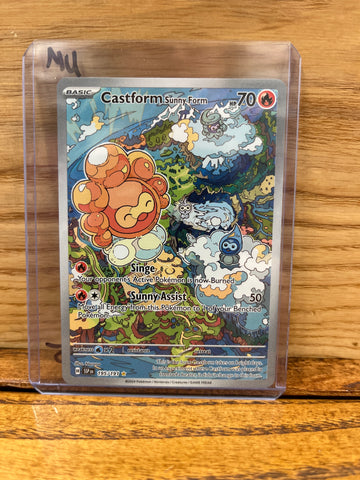 Castform Sunny Form(Illustration Rare)
