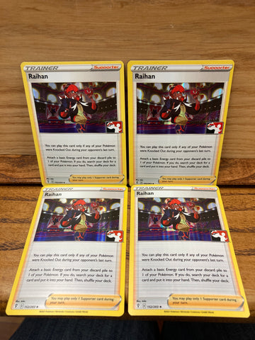 Raihan(Holo)(Promo){Set of 4}
