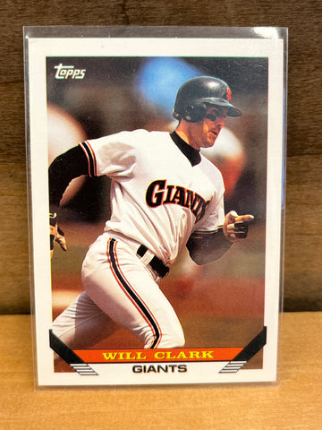 Will Clark(1992) Topps #10