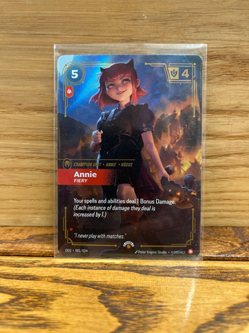 Annie: Fiery(Foil)(Promo)
