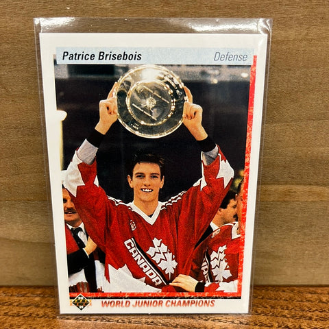 Patrice Brisebois(1991) Upper Deck #454