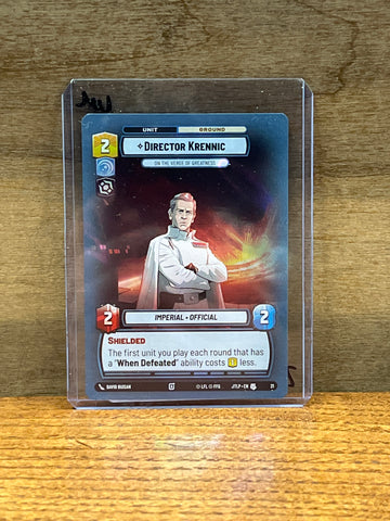 Director Krennic: On The Verge of Greatness(Foil)(WP Promo)