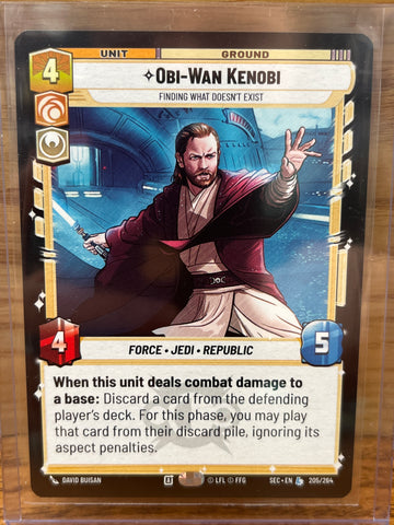 Obi-Wan Kenobi: Finding What Doesn't Exist