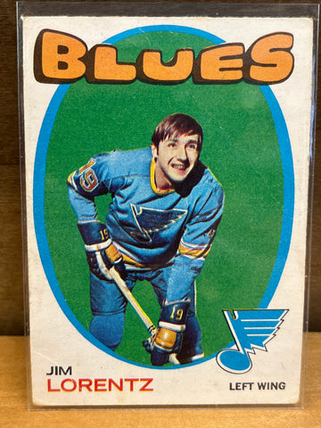 Jim Lorentz(1971) OPeeChee #227