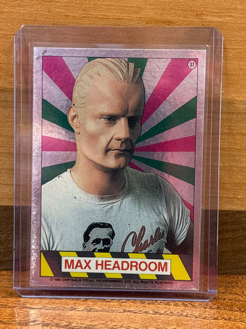 Max Headroom(Foil) #37