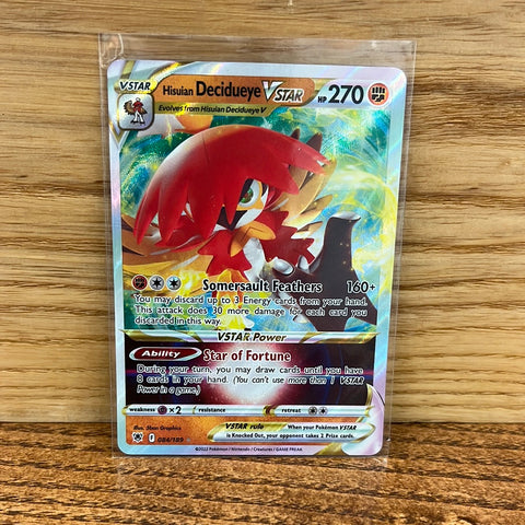 Hisuian Decidueye Vstar