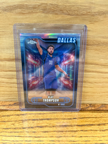 Klay Thompson(2025) Topps Chrome #178 Refractor