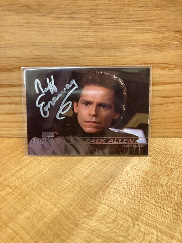 Zack Allen #27(Signed By Jeff Conaway)