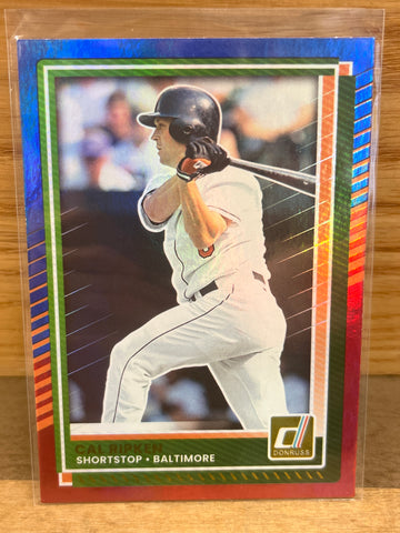 Cal Ripken(2025) Donruss #88 Blue & Red