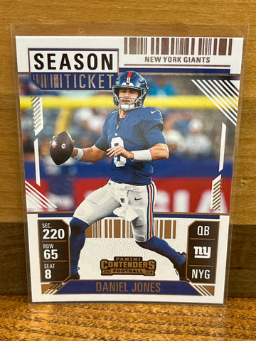 Daniel Jones(2024) Panini Contenders #73