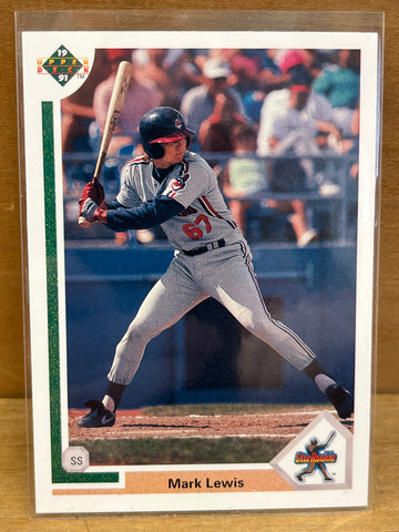 Mark Lewis(1991) Upper Deck #17