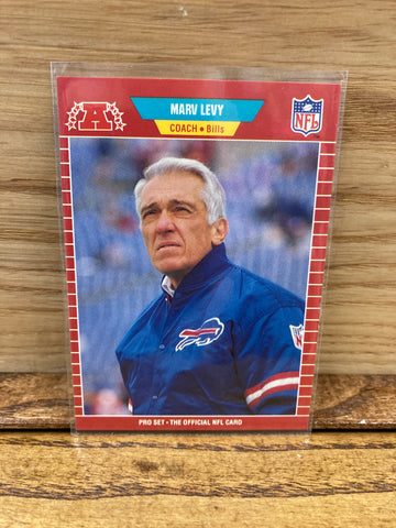 Marv Levy(1989) Pro Set #34