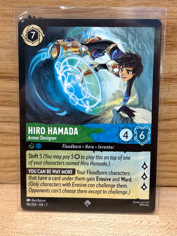 Hiro Hamada: Armor Designer