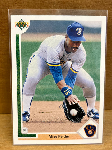 Mike Felder(1991)Upper Deck #395