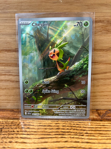 Chespin(Illustration Rare)
