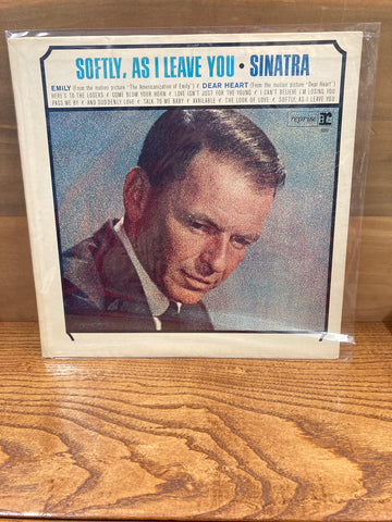 Softly as I Leave You: Sinatra