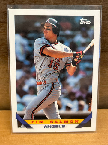 Tim Salmon(1992) Topps #20 - The Frugal Dutchman