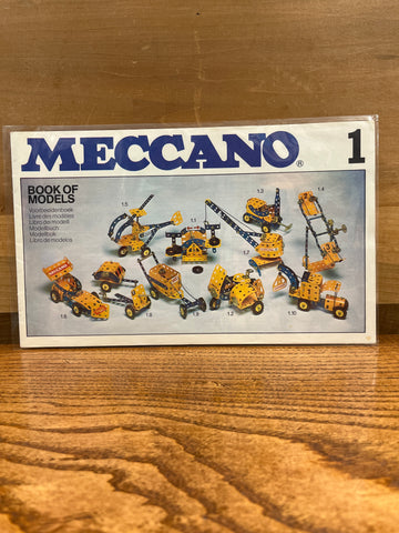 Meccano Instruction Manual Book of Models #1