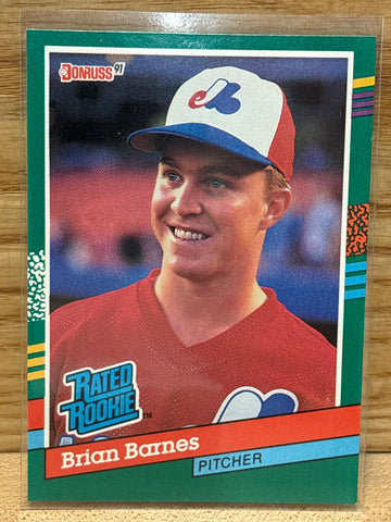 Brian Barnes(1991) Donruss #415