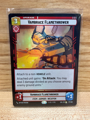Vambrace Flamethrower(Foil)