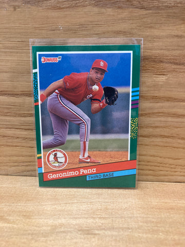 Geronimo Pena(1990) Donruss #712