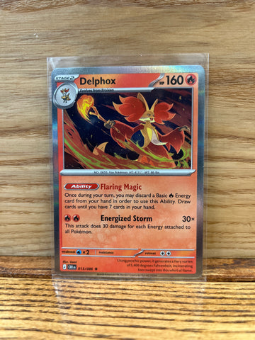Delphox(Holo Rare)