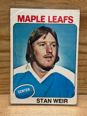 Stan Weir(1975) OPeeChee #132