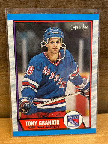 Tony Granato(1989) O-Pee-Chee #161