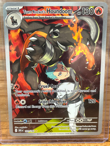 Team Rocket's Houndoom(Illustration Rare)
