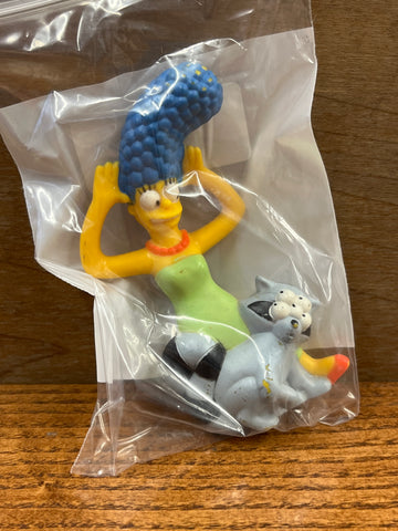Marge Simpson and Raccoon