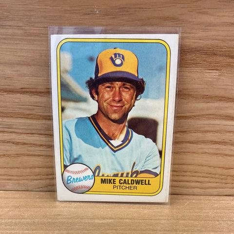 Mike Caldwell(1981) Fleer #512