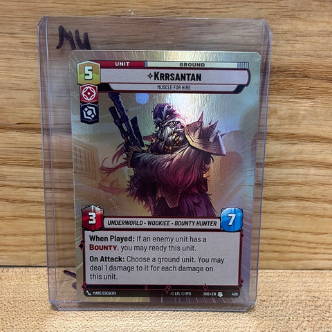 Krrsantan: Muscle For Hire(Hyperspace)(Foil)