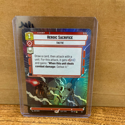 Heroic Sacrifice(Hyperspace Foil)