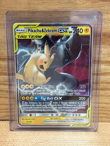 Pikachu & Zekrom GX