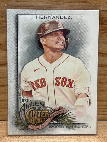 Enrique Hernandez(2022) Topps A&G #304