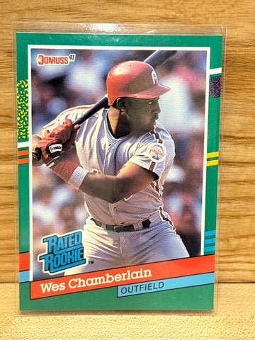 Wes Chamberlain(1991) Donruss #423