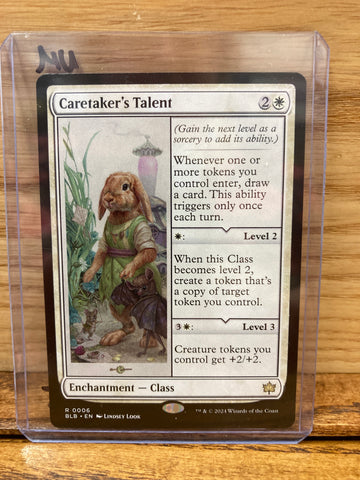 Caretaker's Talent