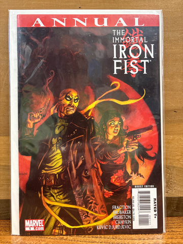 Immortal Iron Fist Annual #1